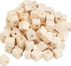 Sale VBS XXL VBS Bastel-Holzperle "Würfel", 100 Stück