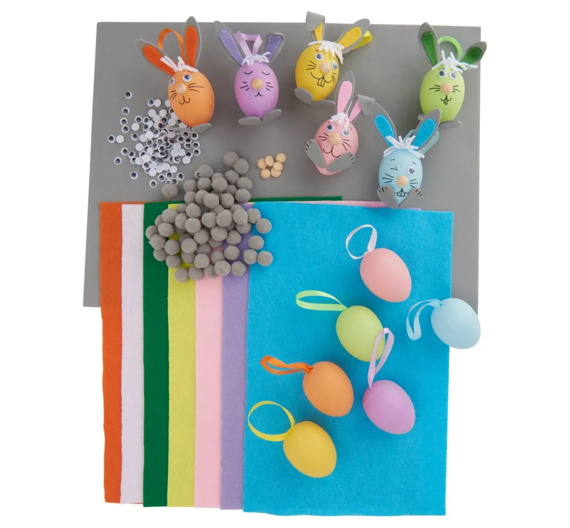 Online VBS Bastelset "Bunte Hasen"