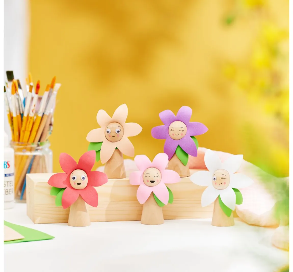 Online VBS Bastelset "Frühlings-Blümchen"
