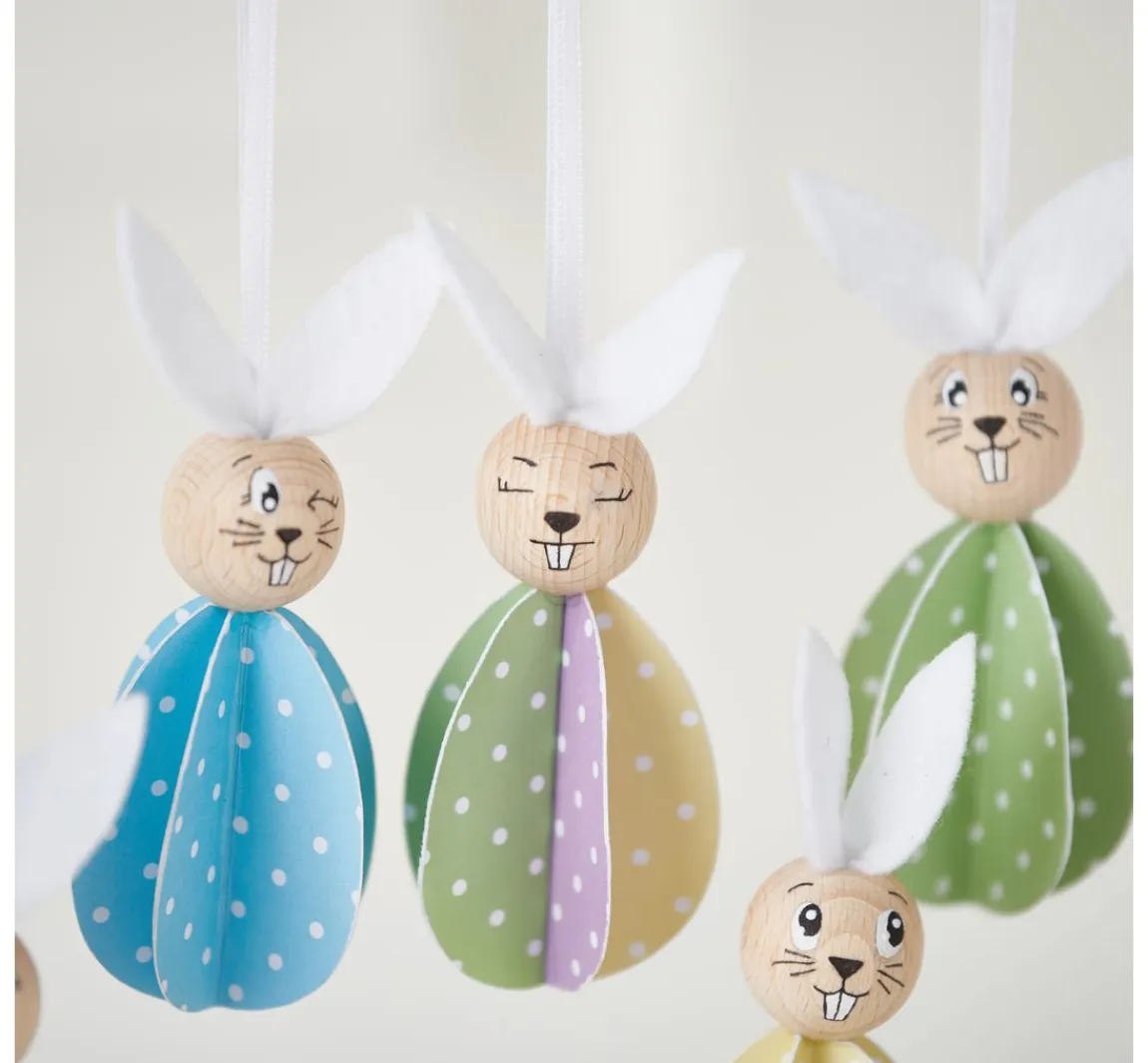 Discount VBS Bastelset "Hasenfamilie"