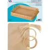 VBS Bastelset Peddigrohr "Tablett"