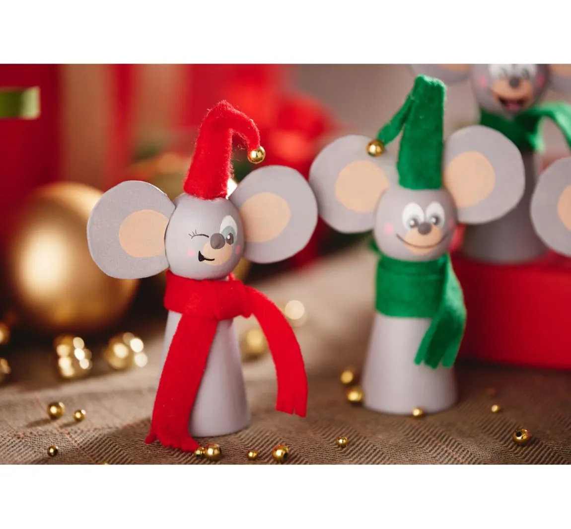 Discount VBS Bastelset "Weihnachtsmäuse"