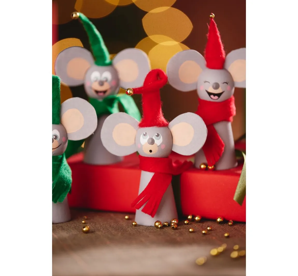 Discount VBS Bastelset "Weihnachtsmäuse"