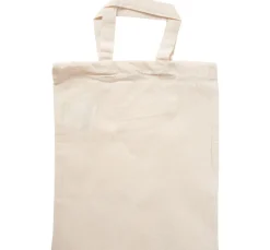 Clearance VBS Baumwolltasche, 22 x 26 cm, BW Natur