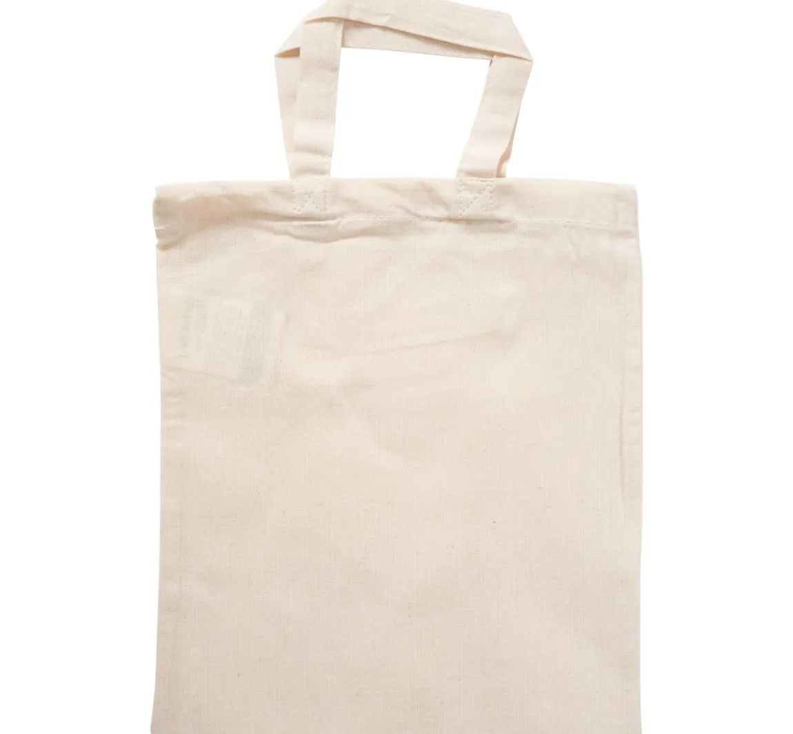 Clearance VBS Baumwolltasche, 22 x 26 cm, BW Natur