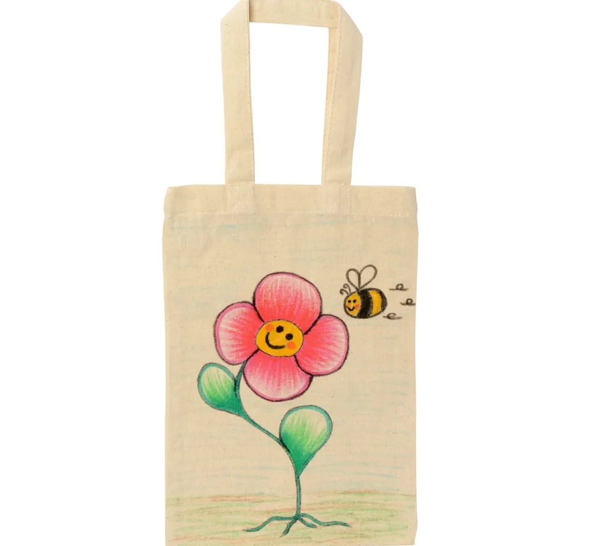 Clearance VBS Baumwolltasche, 22 x 26 cm, BW Natur