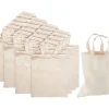 Hot VBS XXL VBS Baumwolltaschen "22 x 26 cm", Naturweiß, 20 Stück