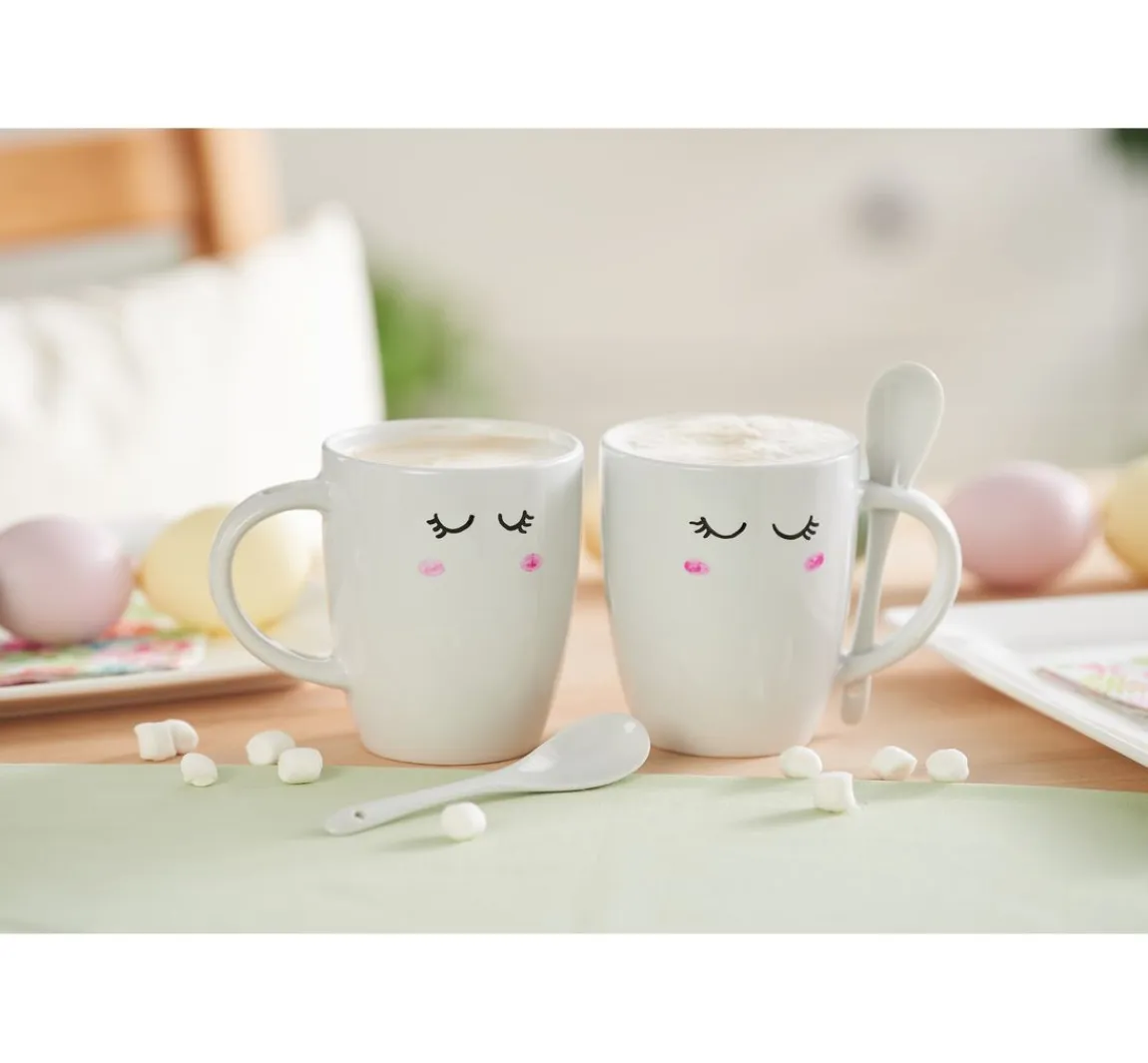 VBS Becher mit Löffel, 2 Stück