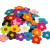 Discount VBS XXL VBS Bügelapplikationen "Blüten-Mix", 120 Stück