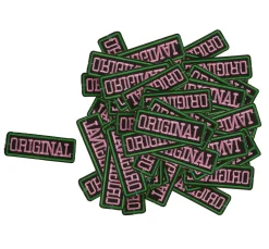 Clearance VBS XXL VBS Bügelapplikationen "Original", 50 Stück