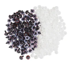 Clearance VBS XXL VBS Bärenaugen "Ø 14 mm", 100 Stück