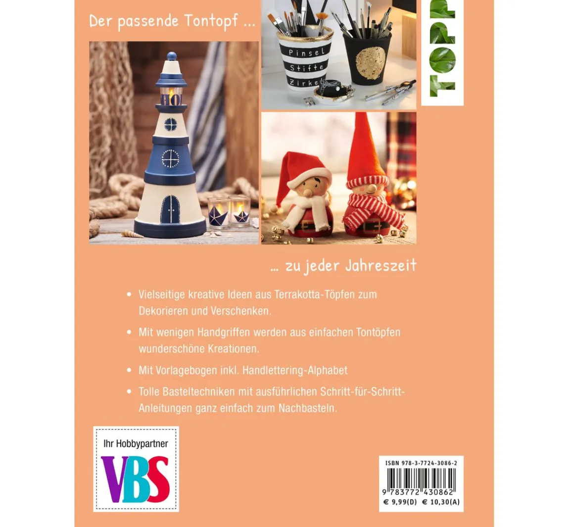 Clearance VBS Buch "Kreativ durchs Jahr mit Terrakotta-Töpfen"