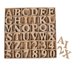 VBS XXL VBS Buchstaben- und Zahlensortiment, 360 Stück