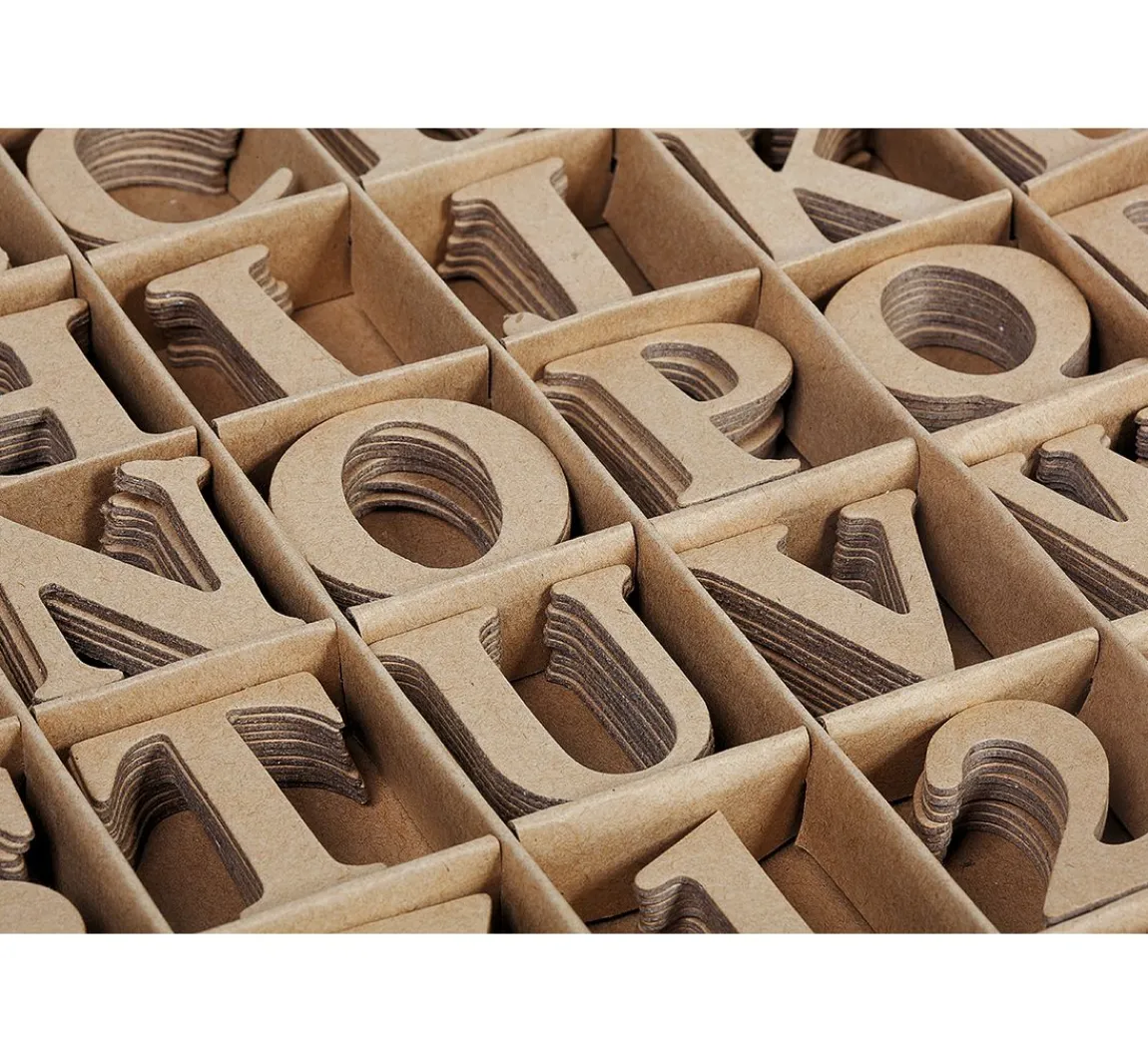 VBS XXL VBS Buchstaben- und Zahlensortiment, 360 Stück
