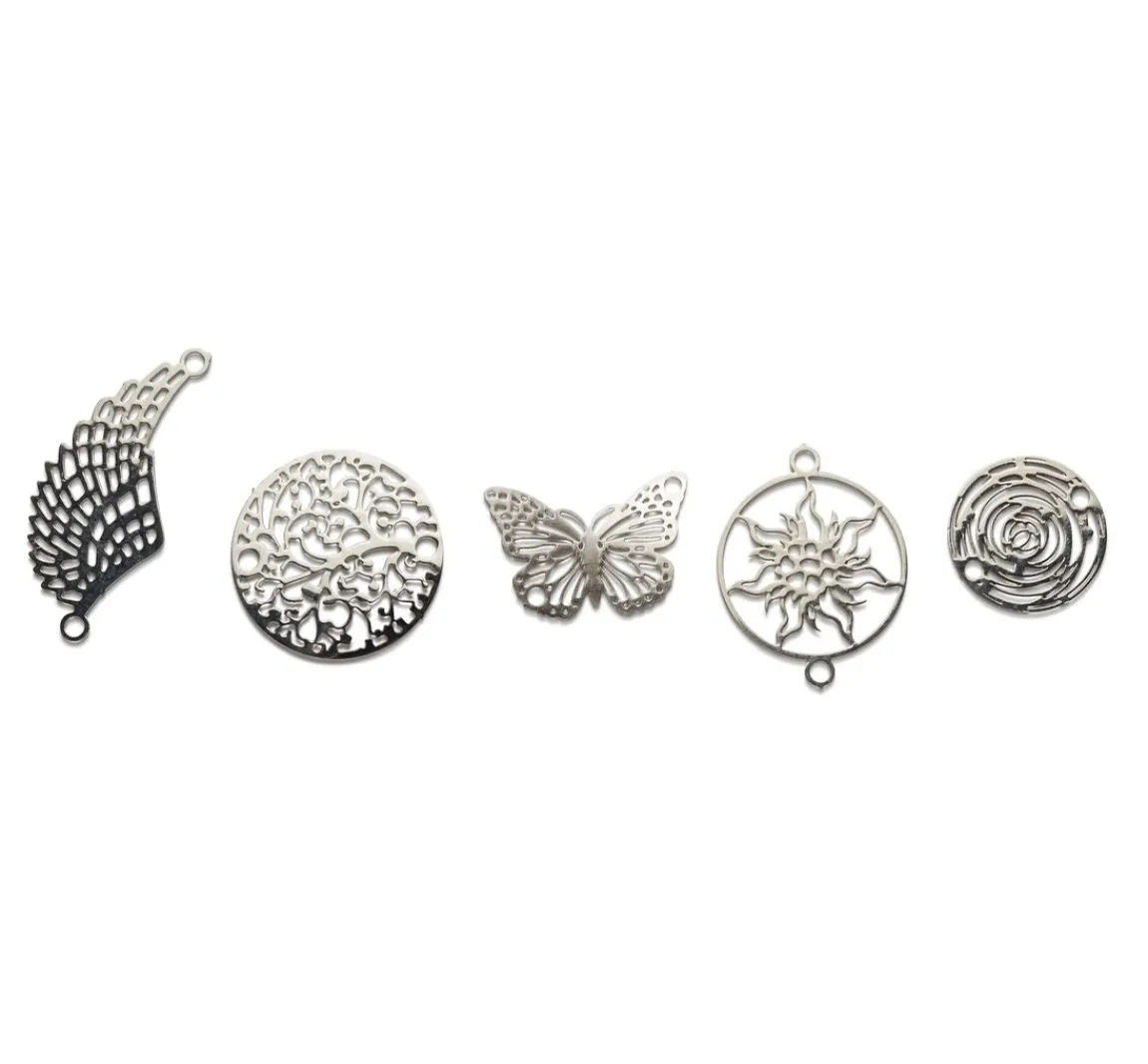 Best VBS Charms- Verbinder Mix, flach