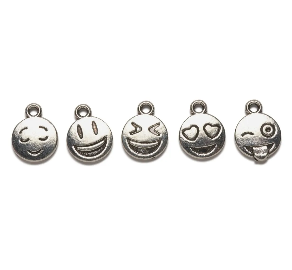 Best VBS Charms-Anhänger "Emoticon"
