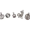 Clearance VBS Charms-Anhänger-Mix "Einhorn und Co"