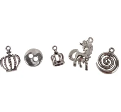 Clearance VBS Charms-Anhänger-Mix "Einhorn und Co"