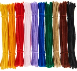 New VBS XXL VBS Chenilledraht "Farbenmix", 30 cm, 500er-Set