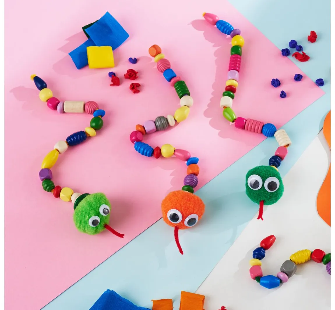 New VBS Chenilledraht "Farbenmix", 30 cm, 20er-Set