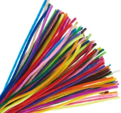 VBS XXL VBS Chenilledraht "Farbenmix", 50 cm, 100er-Set