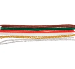 Best VBS Chenilledraht "Weihnachten", 30 cm, 12 Stück