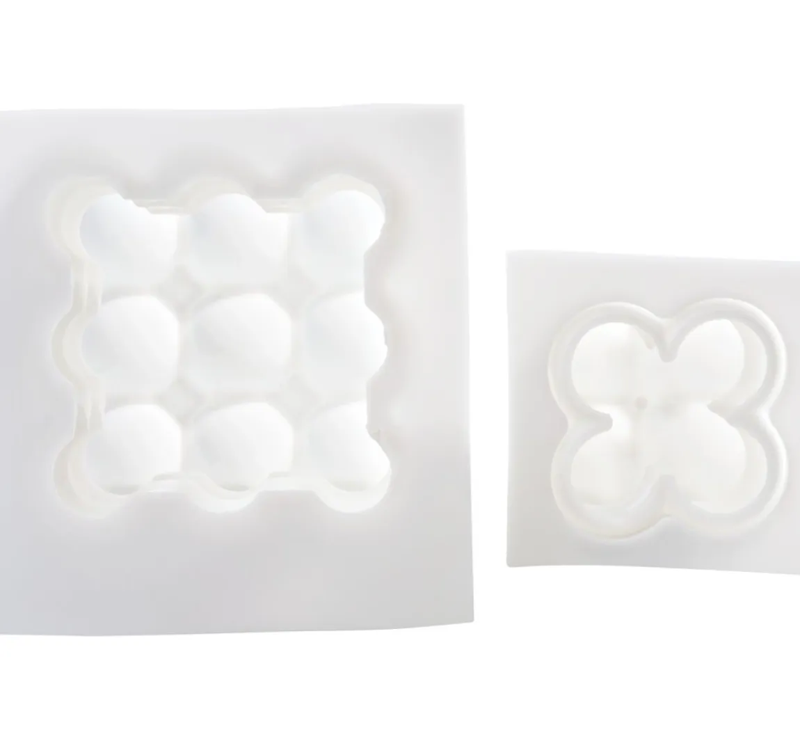 Best VBS 3D Silikon Kerzengießform "Bubble"