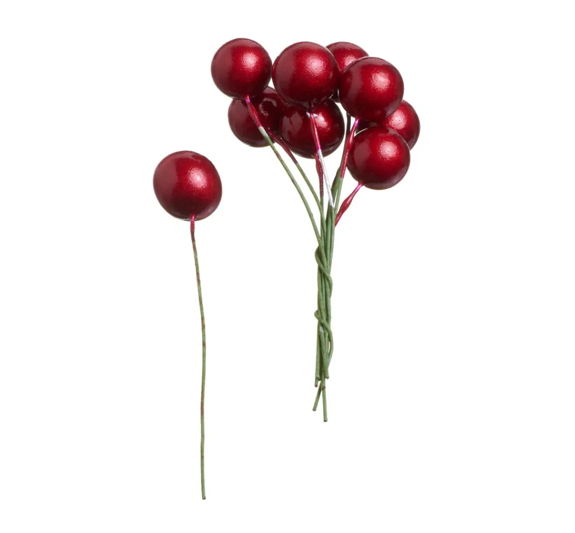 Best VBS XXL VBS Deko-Beeren am Draht "Ø 10 mm", 400 Stück