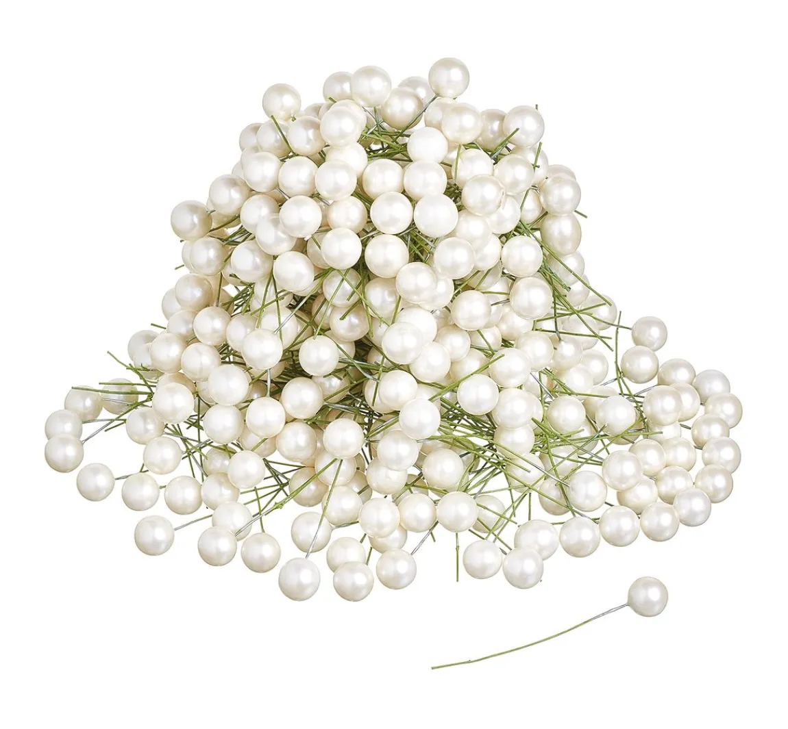 Best VBS XXL VBS Deko-Beeren am Draht "Ø 10 mm", 400 Stück