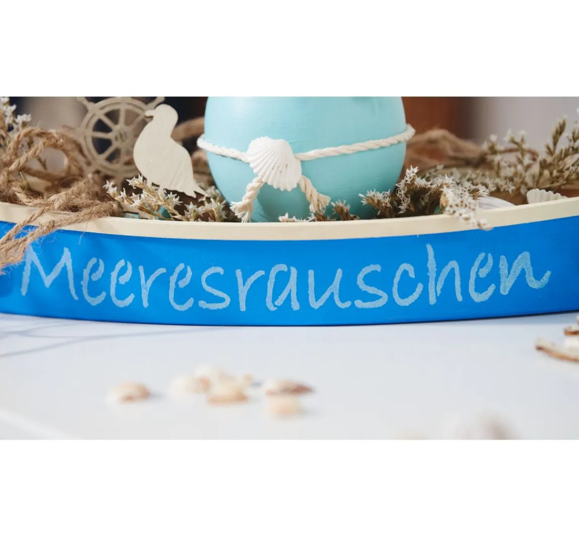 Sale VBS Deko-Boot "Küstennebel"