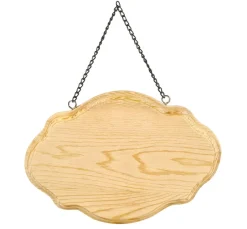 New VBS Deko-Schild aus Kiefernholz