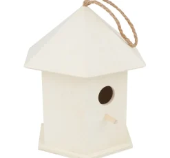 New VBS Deko-Vogelhaus, 6-eckig