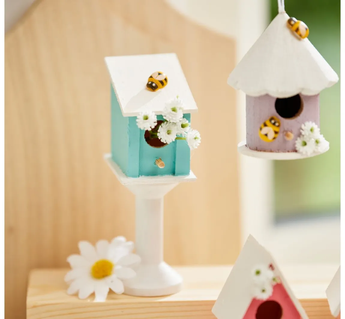 Best VBS Deko-Vogelhäuser "Minis", 8erSet