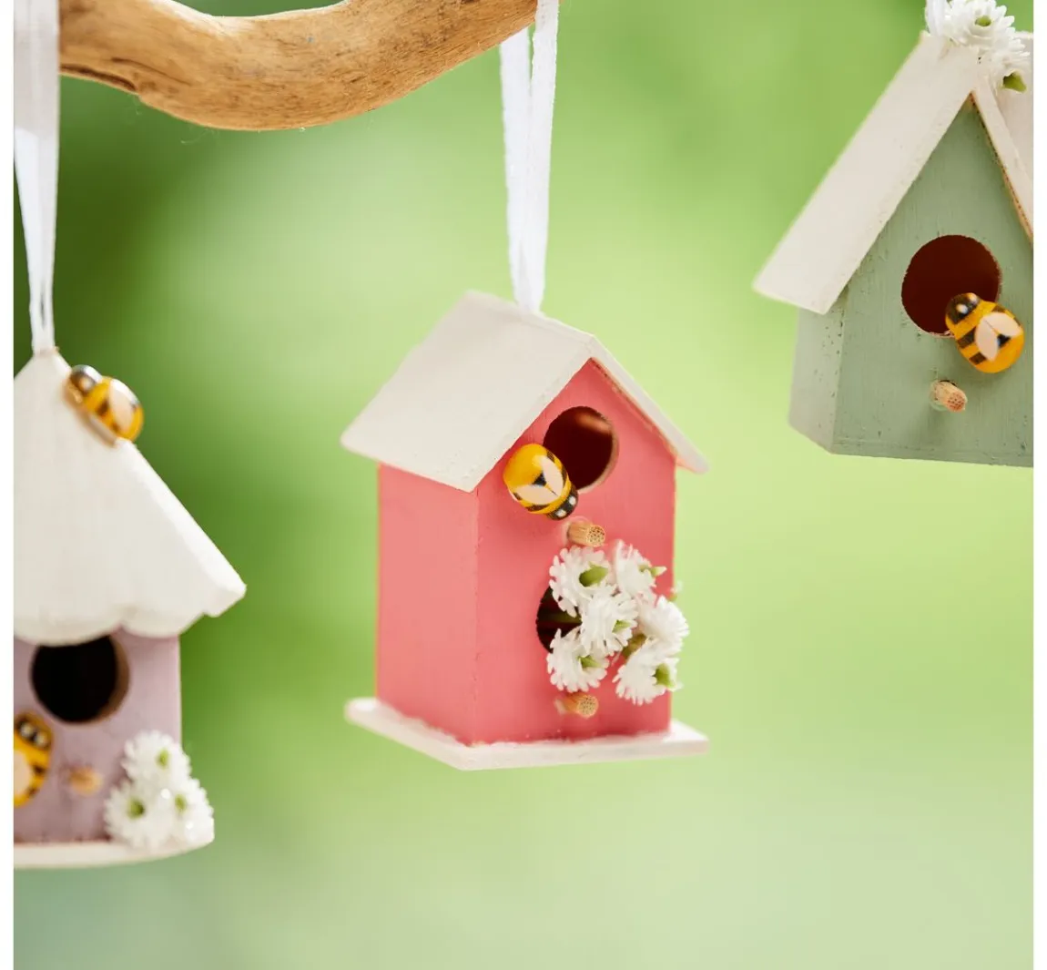 Best VBS Deko-Vogelhäuser "Minis", 8erSet