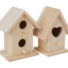 Outlet VBS Deko-Vogelhäuser "Minis", 2er-Set
