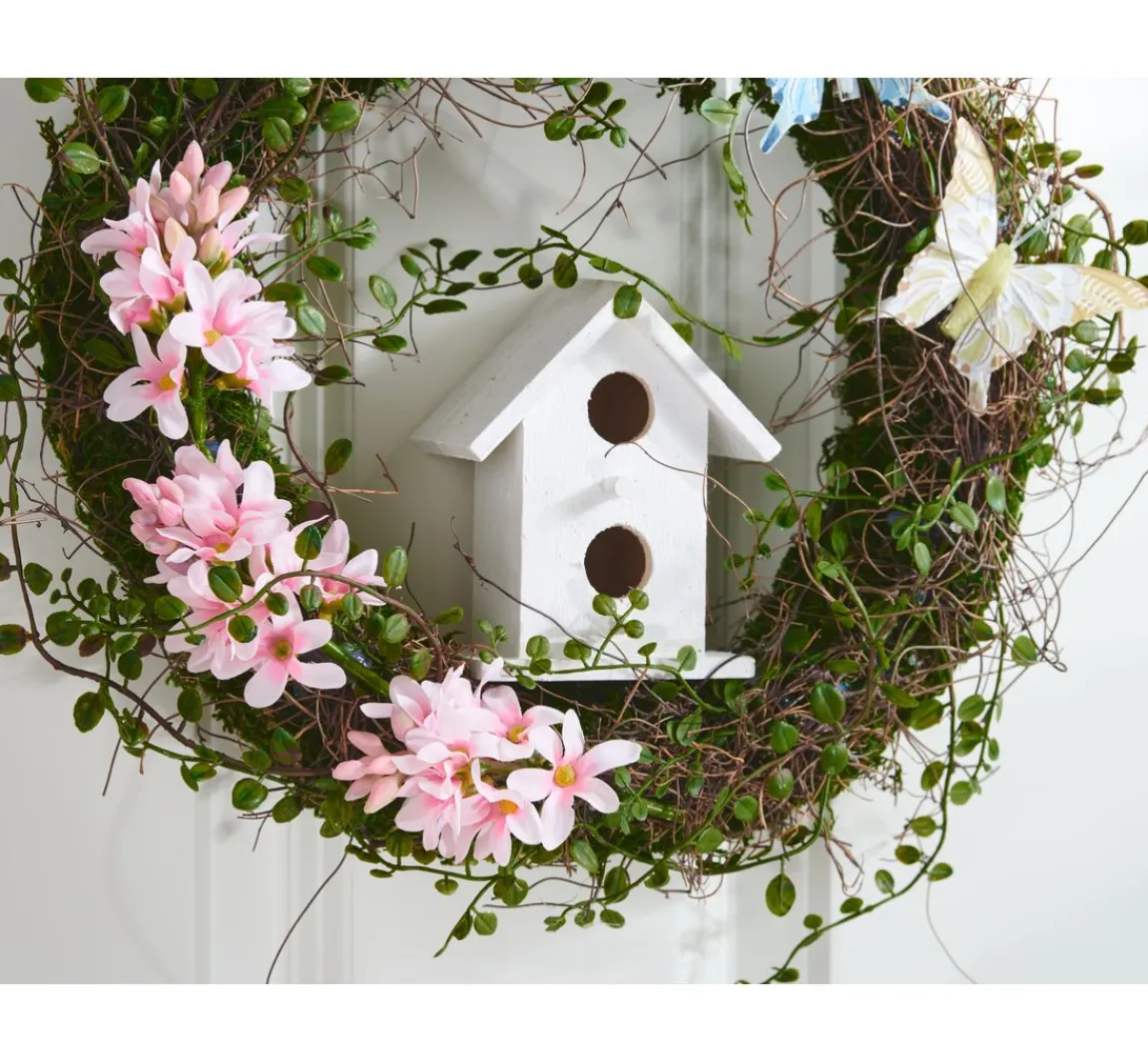 Outlet VBS Deko-Vogelhäuser "Minis", 2er-Set