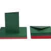 VBS XXL VBS Doppelkarten mit Umschlägen "Classic Xmas", 50 Stück