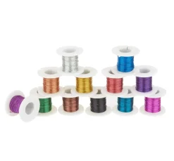 Outlet VBS Drahtspulen "Farb-Mix", 12er-Set