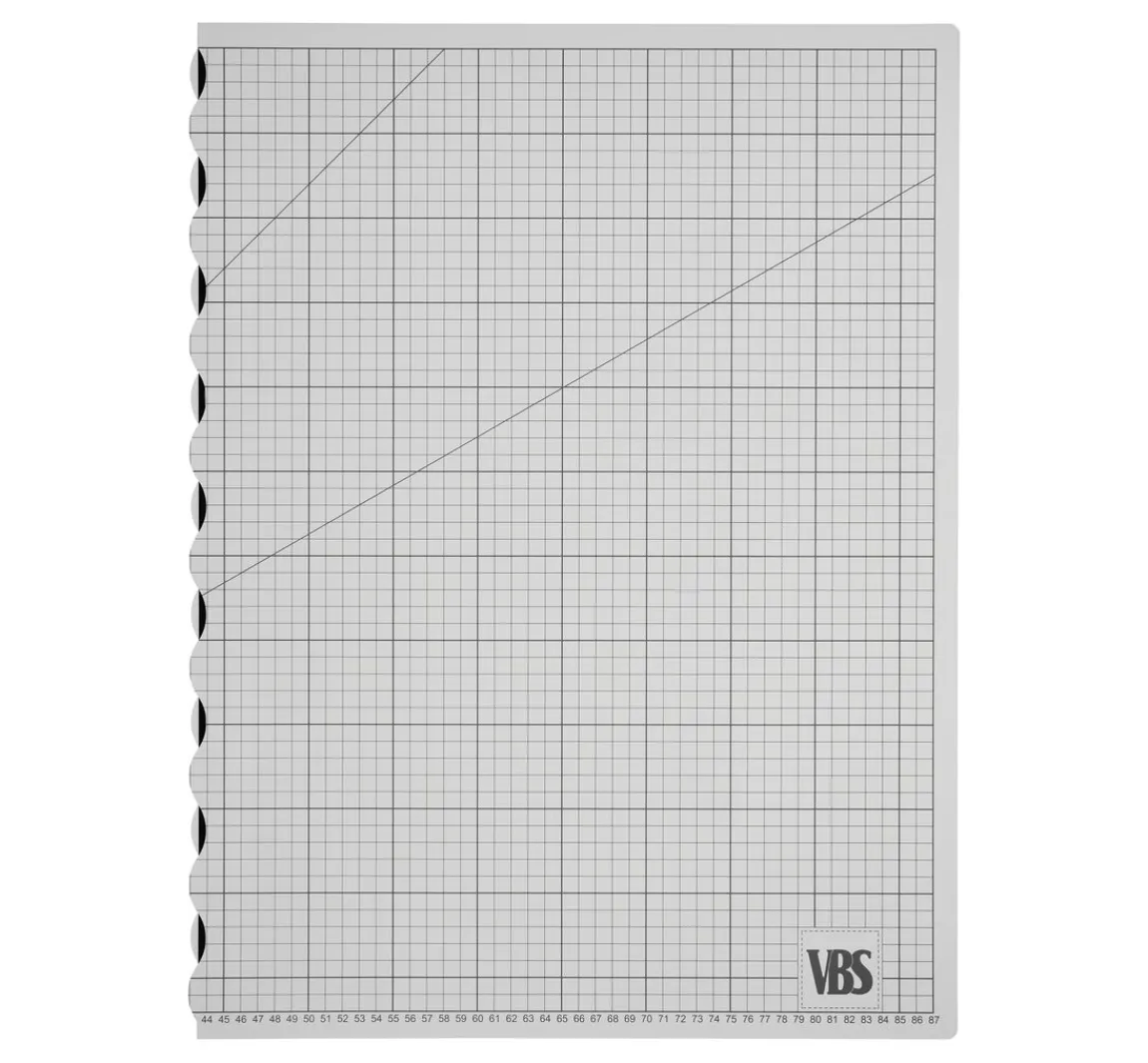 Outlet VBS Faltbare Schneidematte "Cool Grey"