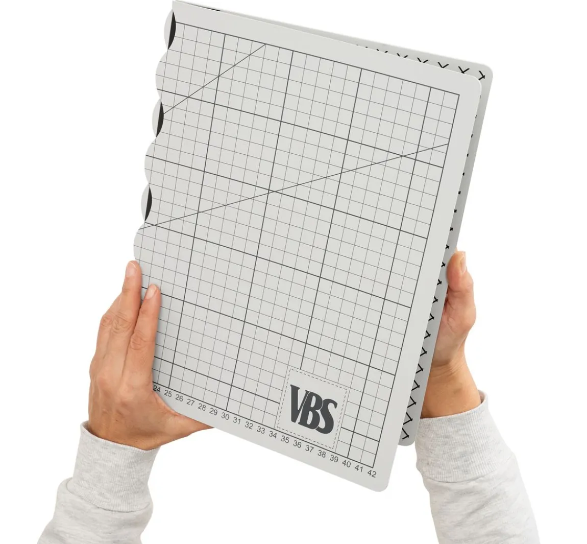 Outlet VBS Faltbare Schneidematte "Cool Grey"