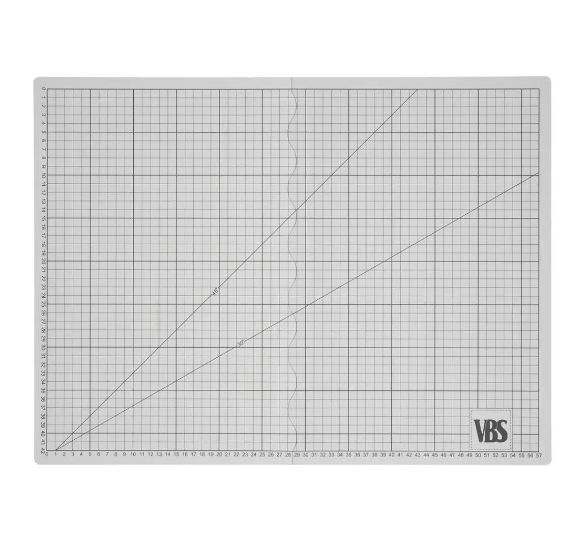Outlet VBS Faltbare Schneidematte "Cool Grey"