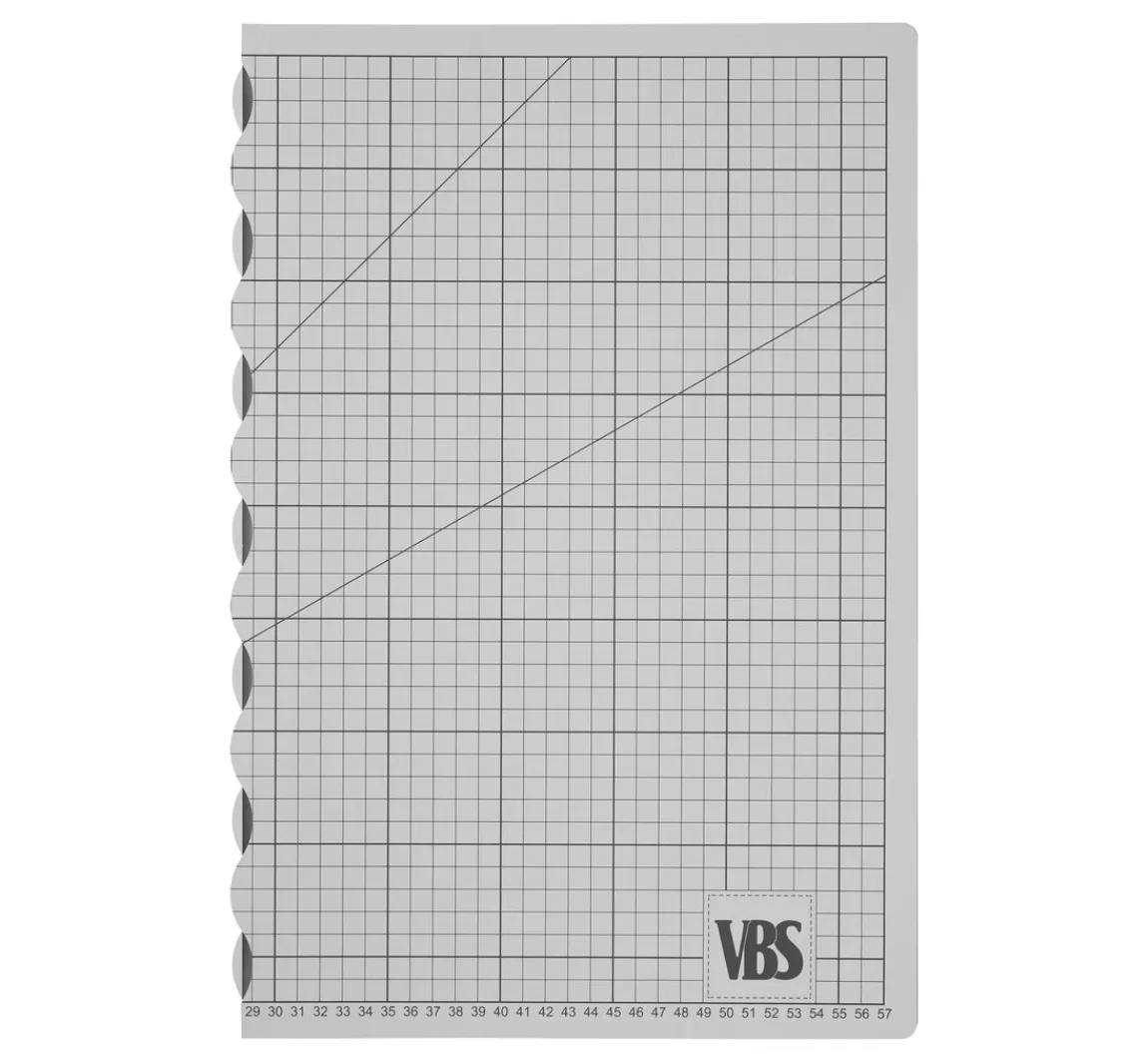 Outlet VBS Faltbare Schneidematte "Cool Grey"