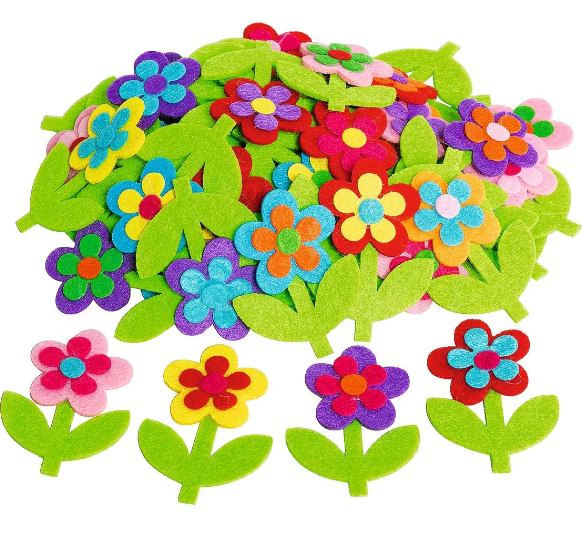 Discount VBS XXL VBS Filz-Streuteile "Blume"