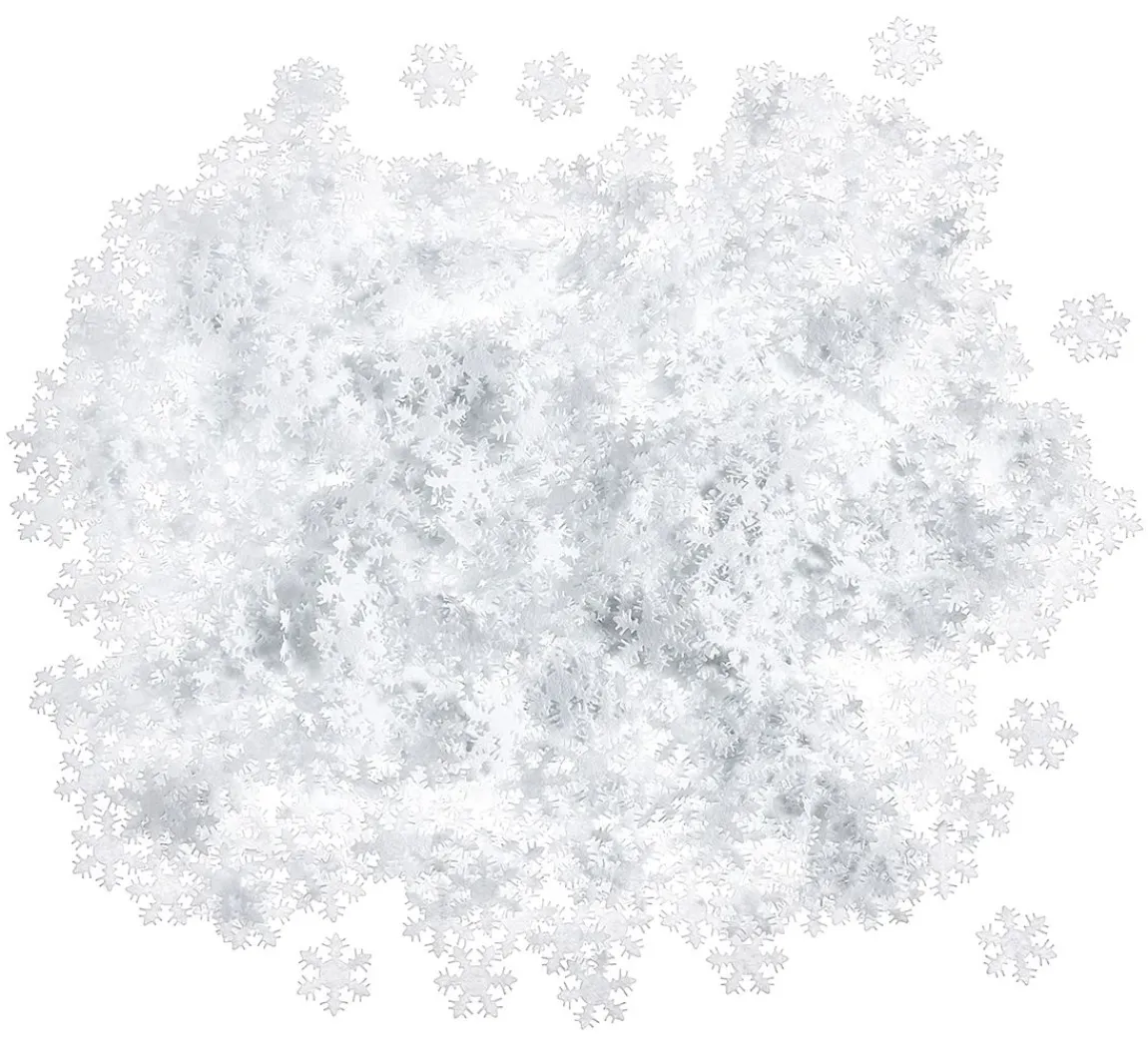 Outlet VBS XXL VBS Filz-Streuteile "Schneeflocke"