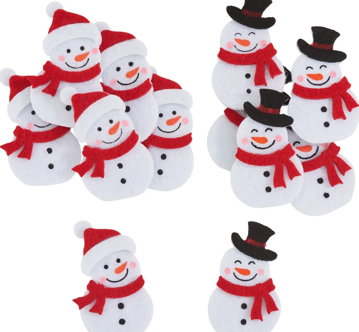 Hot VBS Filz-Streuteile "Snowy", 12 Stk.