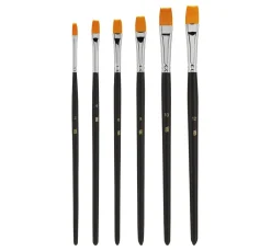 Hot VBS Flachpinsel "BASIC", 6er Set