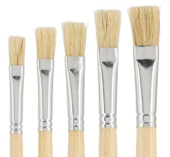 Clearance VBS Flachpinsel "NATURE", 5er-Set