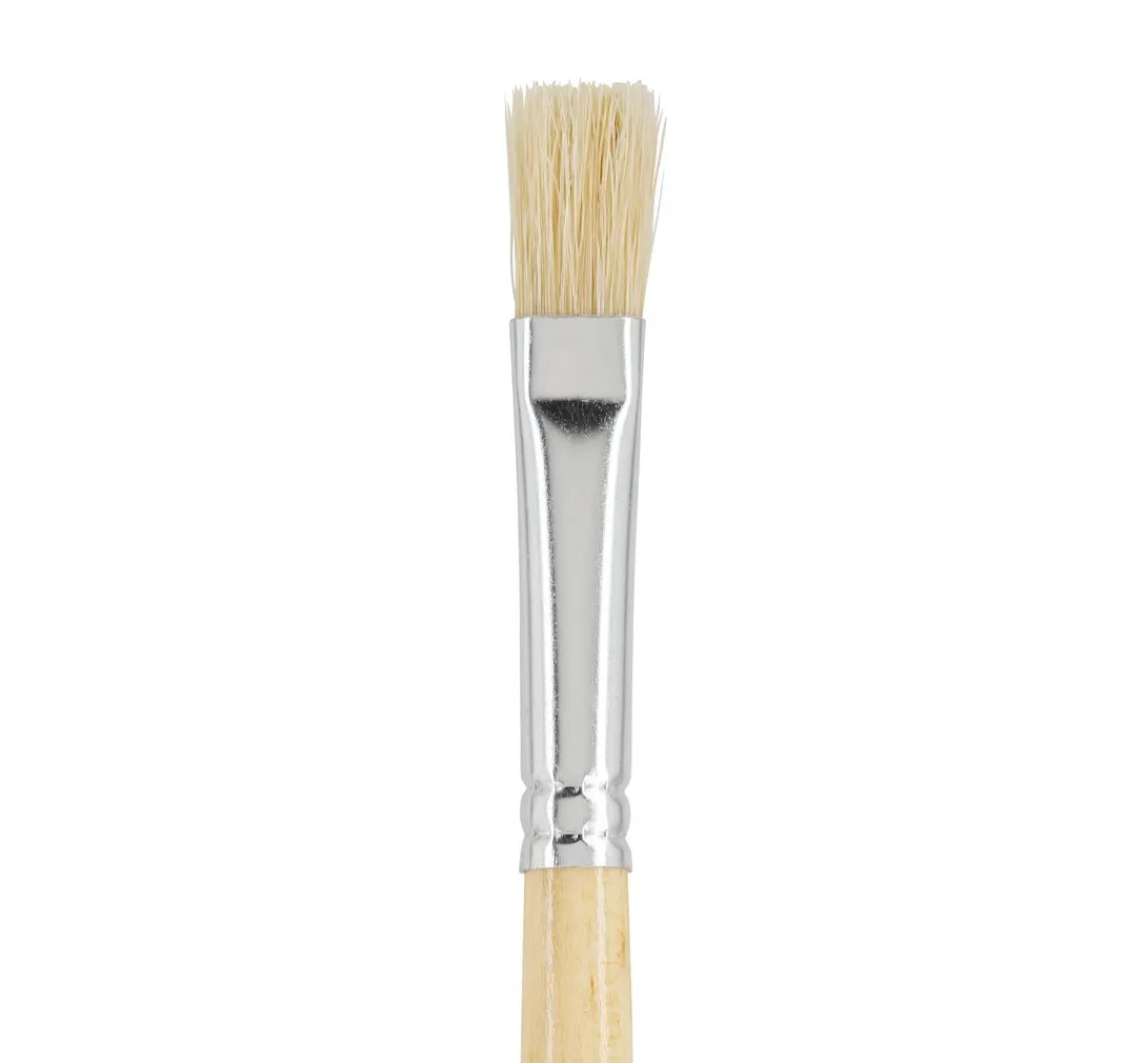 Hot VBS Flachpinsel "NATURE", 6er-Set