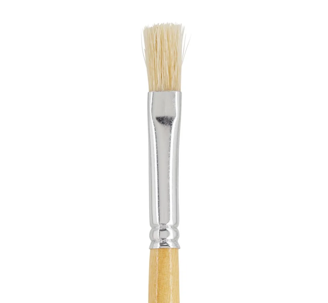 Hot VBS Flachpinsel "NATURE", 6er-Set