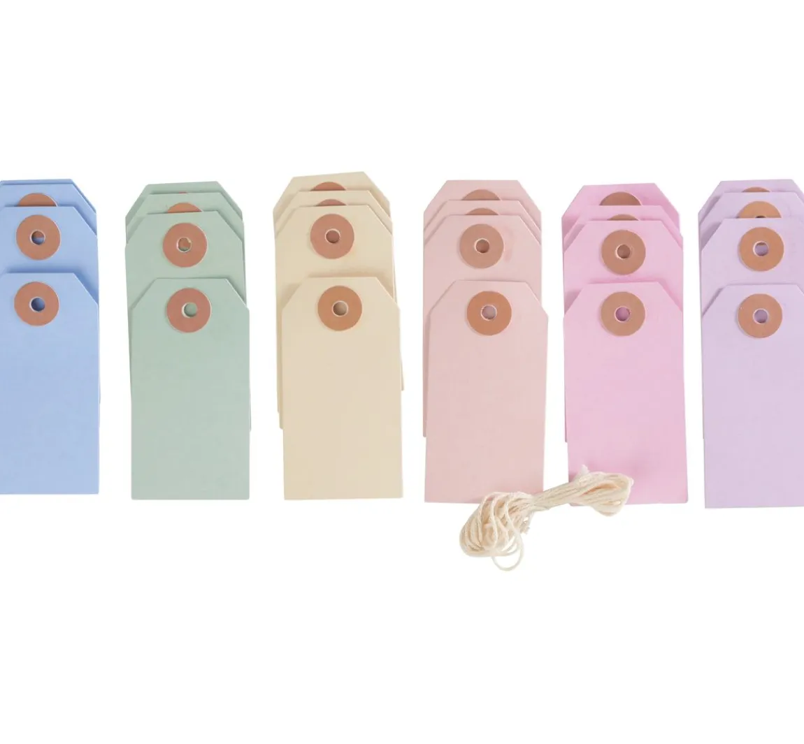 New VBS Geschenkanhänger-Set "Pastell"